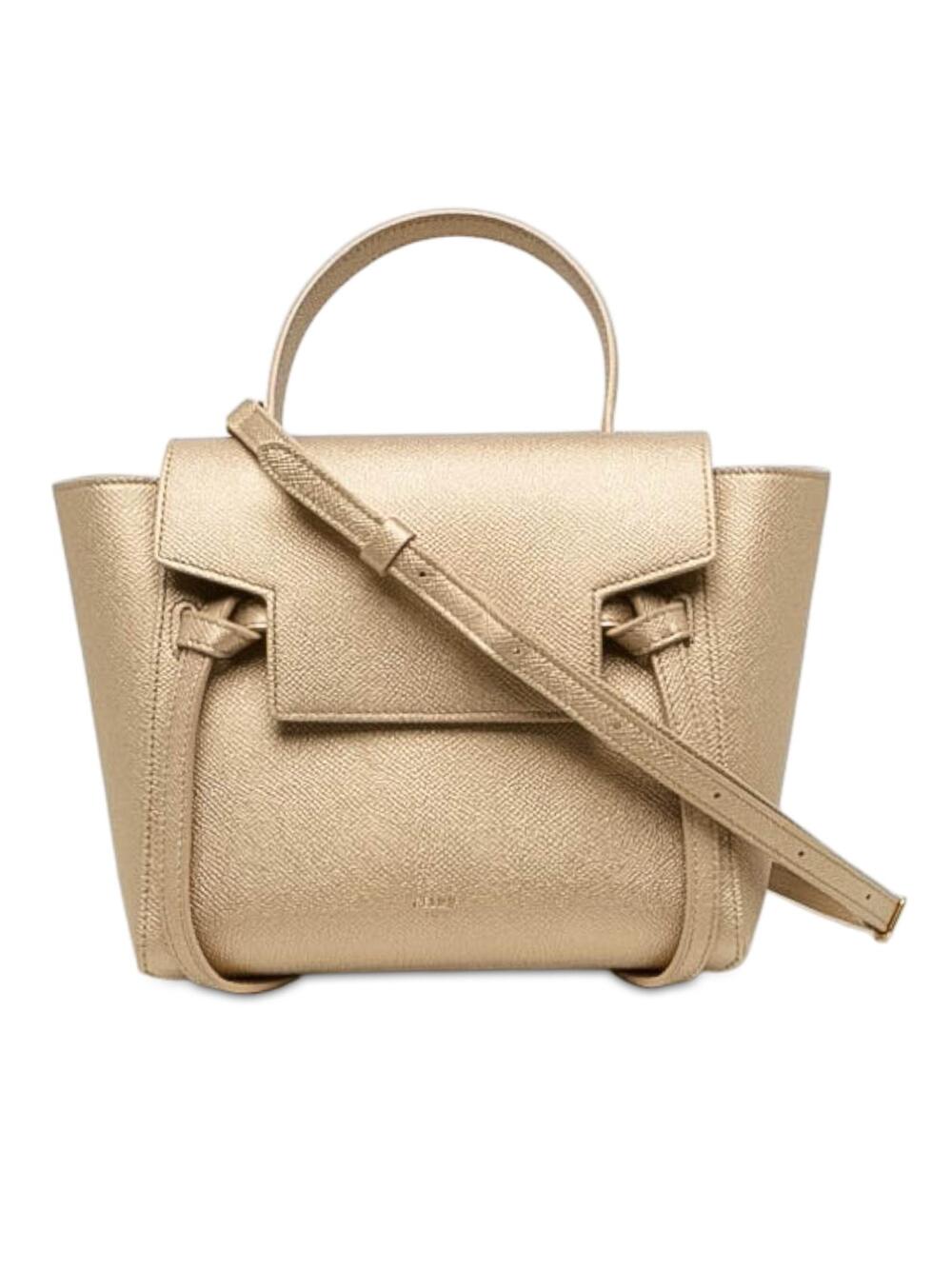 Celine Nano Grained Calfskin Belt Bag #369894C13B